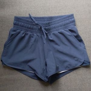 Blue heathered shorts